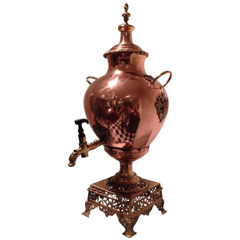 Copper Hot Water Dispenser at 1stDibs antique copper water dispenser