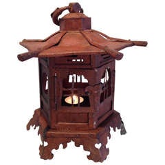Japanese Cast Iron Lantern