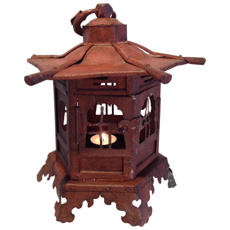 Japanese Cast Iron Lantern