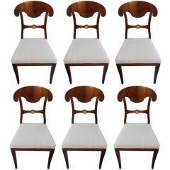 Set of 6 Empire Dining Chairs