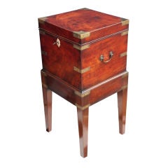 Antique Enlish Wine Caddie in Mahogany