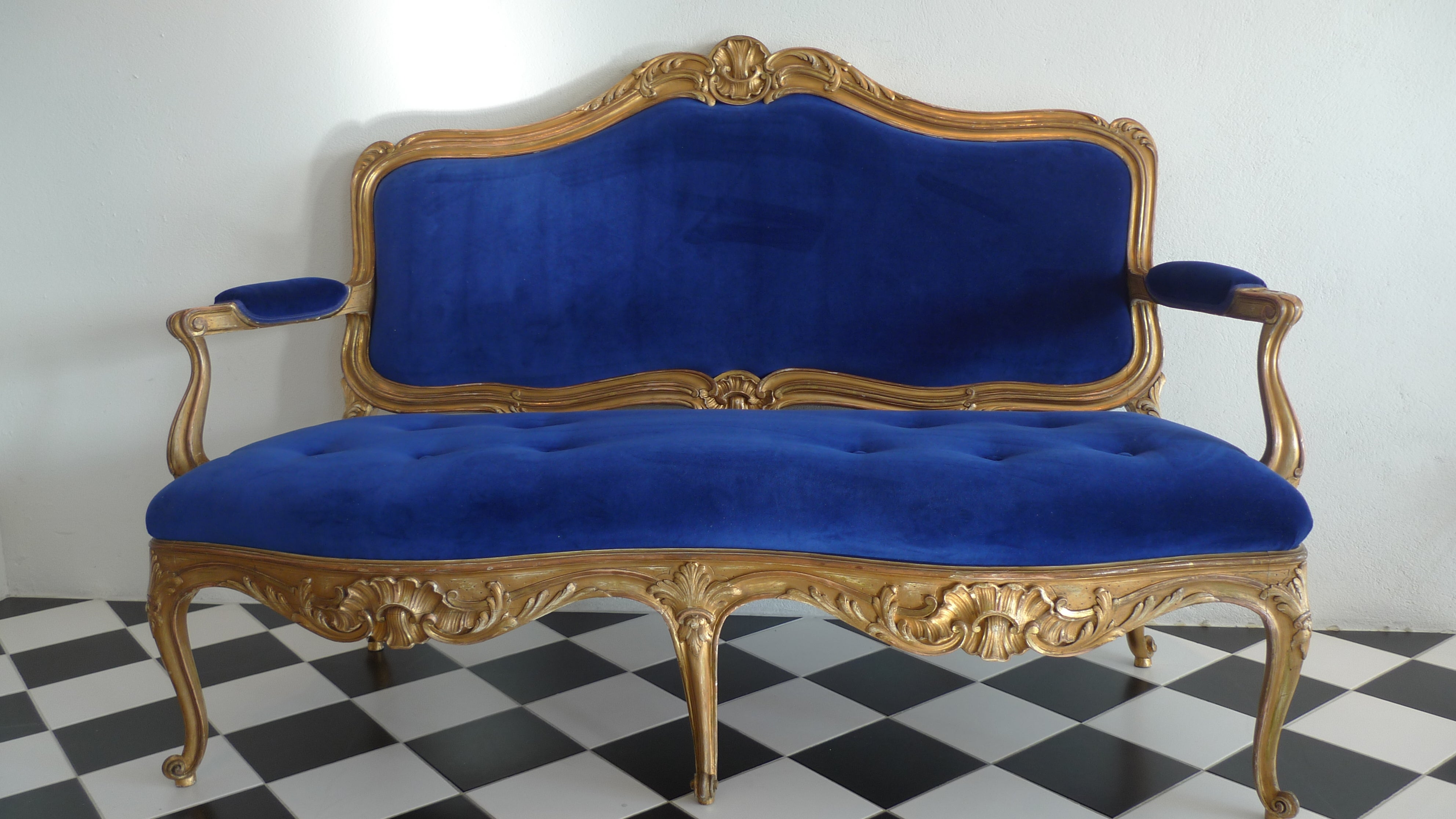 Rococo Style Sofa