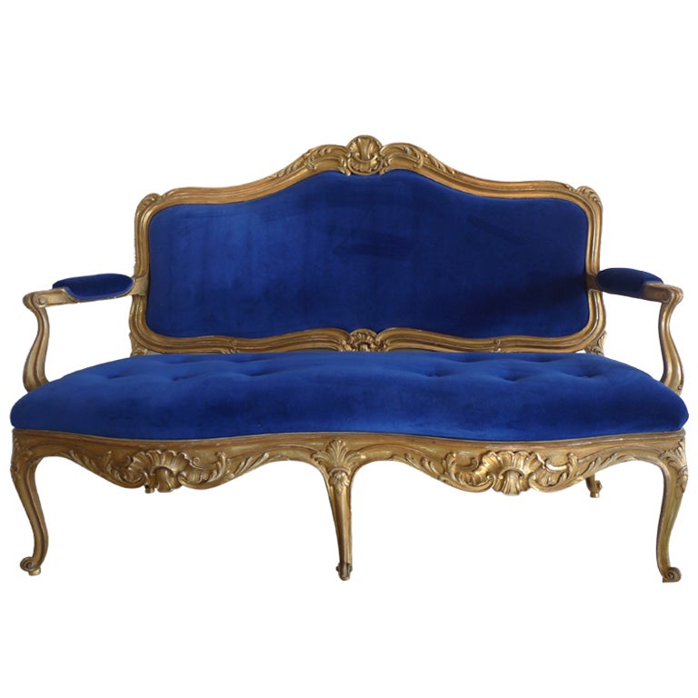 Rococo Style Sofa at 1stDibs