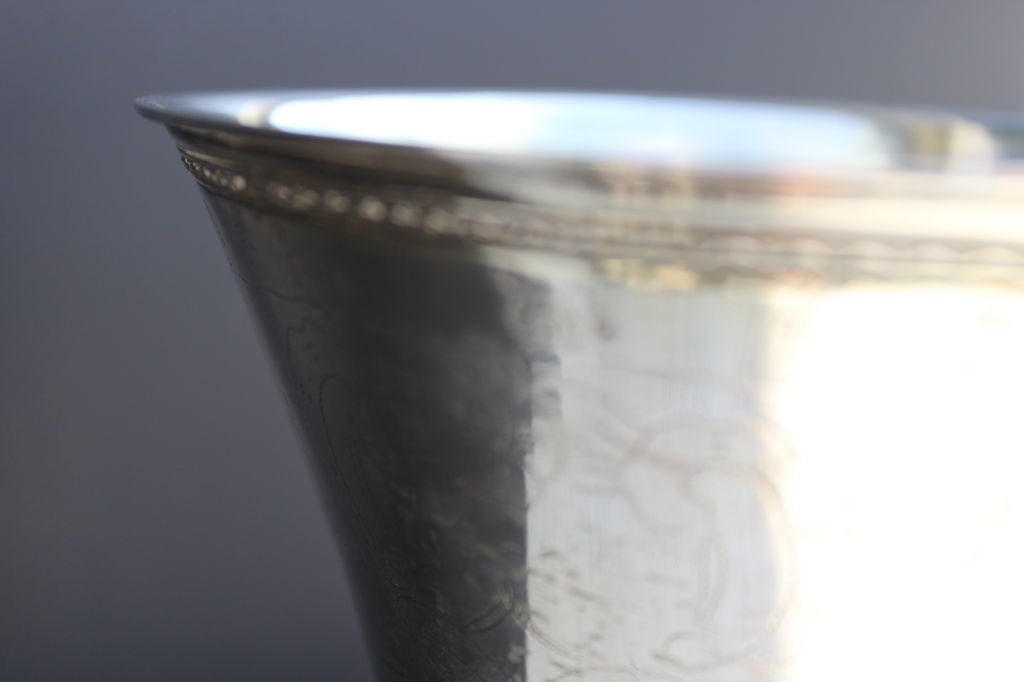 Swedish Silver Cup In Good Condition In New York, NY