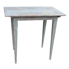 A Swedish Gustvian Side Table