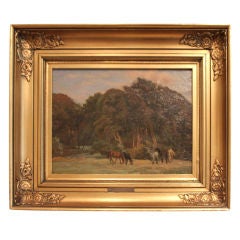 Danish Landscape Painting Viggo Pedersen (1854-1926) 6