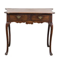 Side Table English Oak Baroque Period England