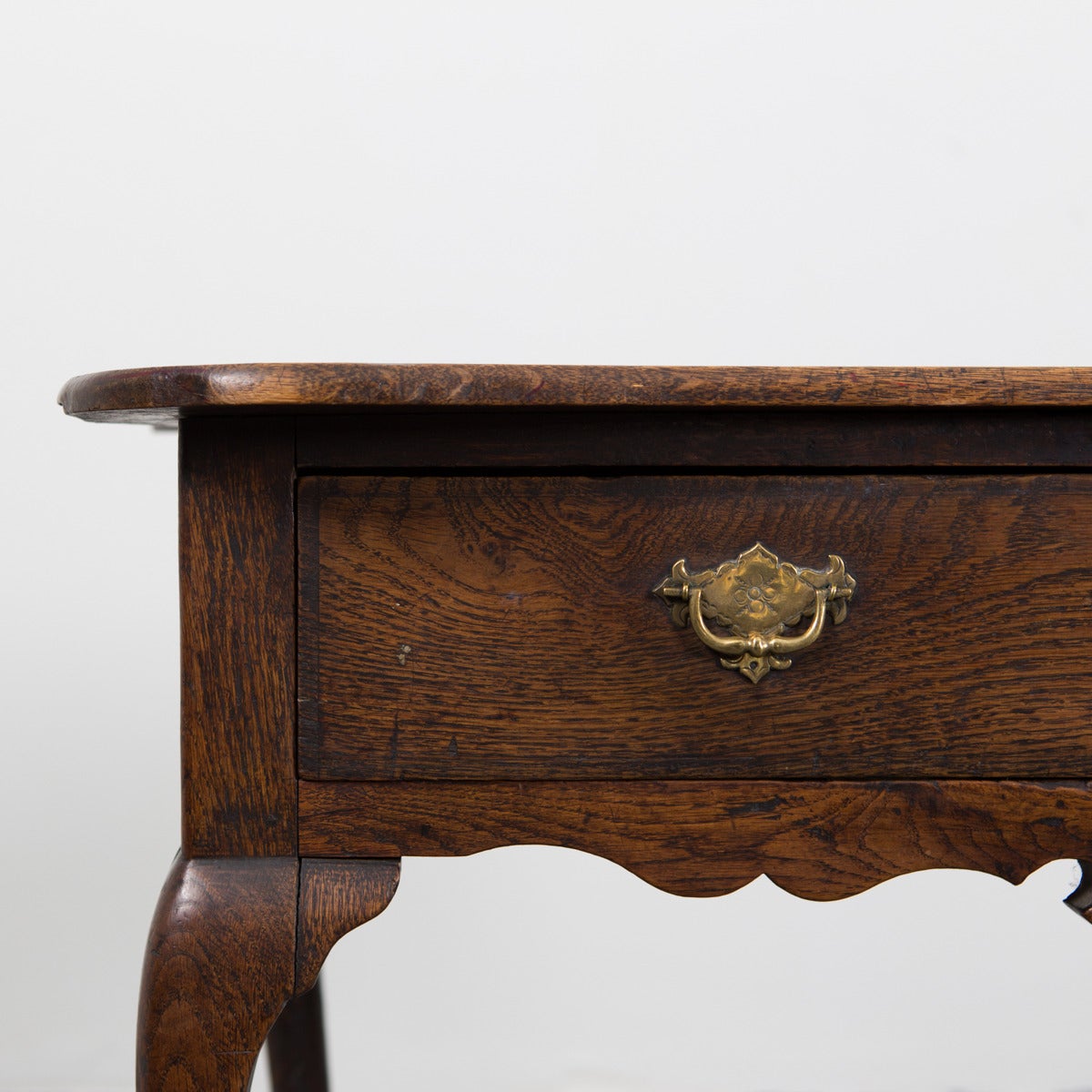 18th Century Side Table English Oak Baroque Period England