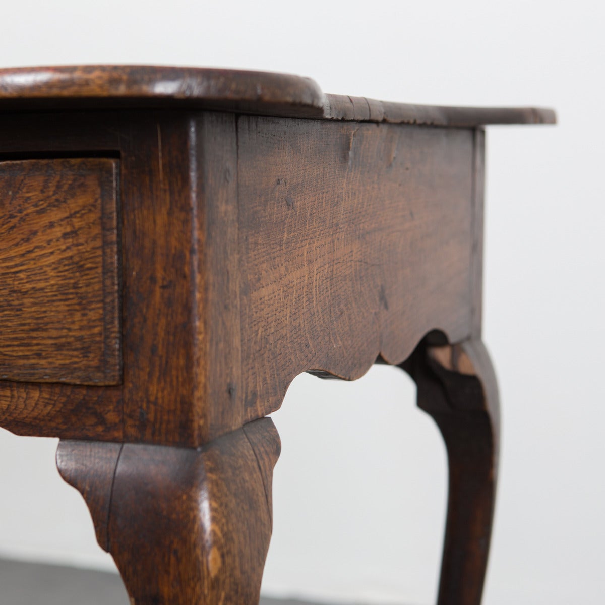 Side Table English Oak Baroque Period England In Good Condition In New York, NY