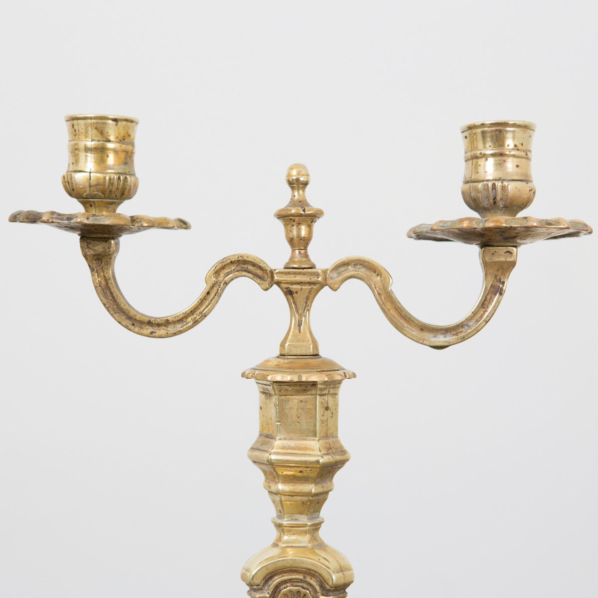 Pair of Brass Candelabras at 1stDibs antique brass candelabra for 