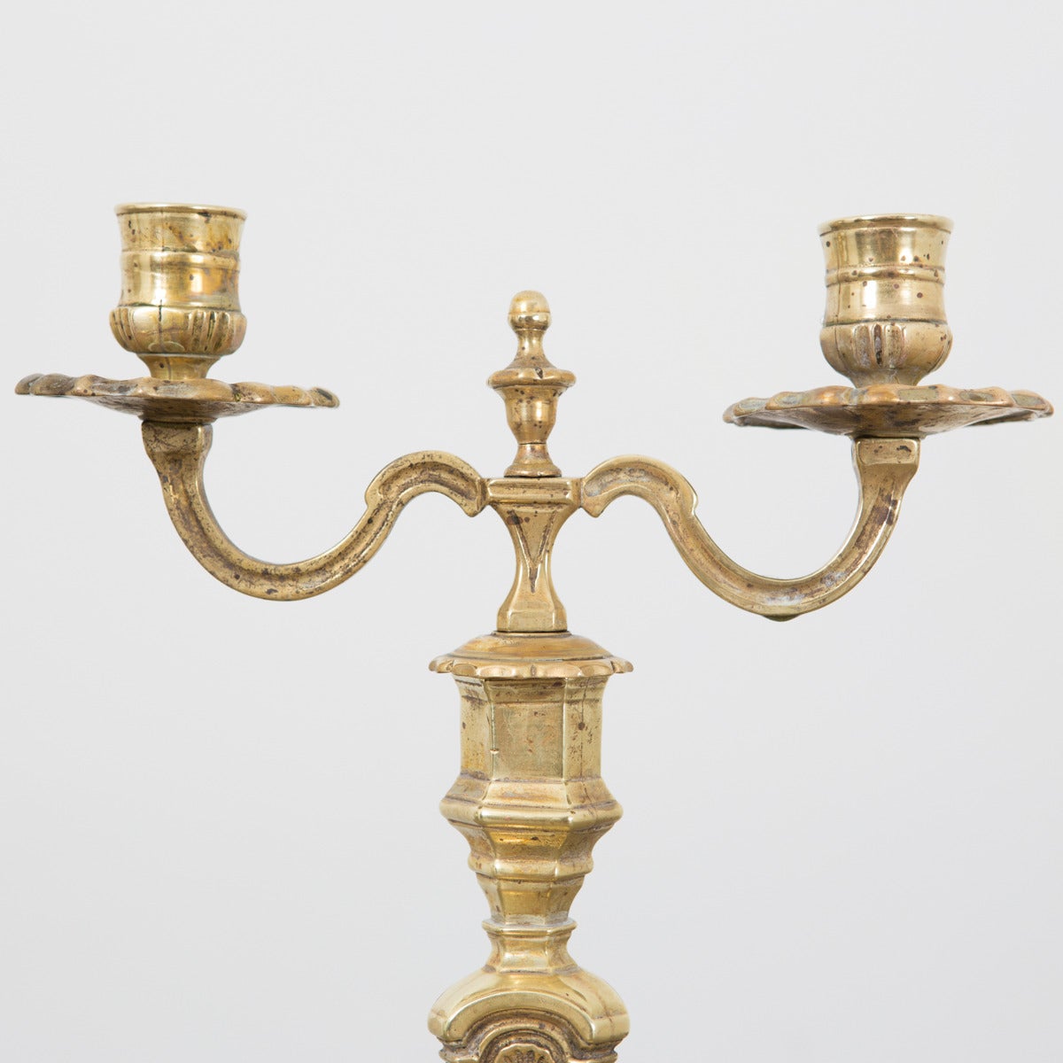 Pair of Brass Candelabras at 1stDibs antique brass candelabra for