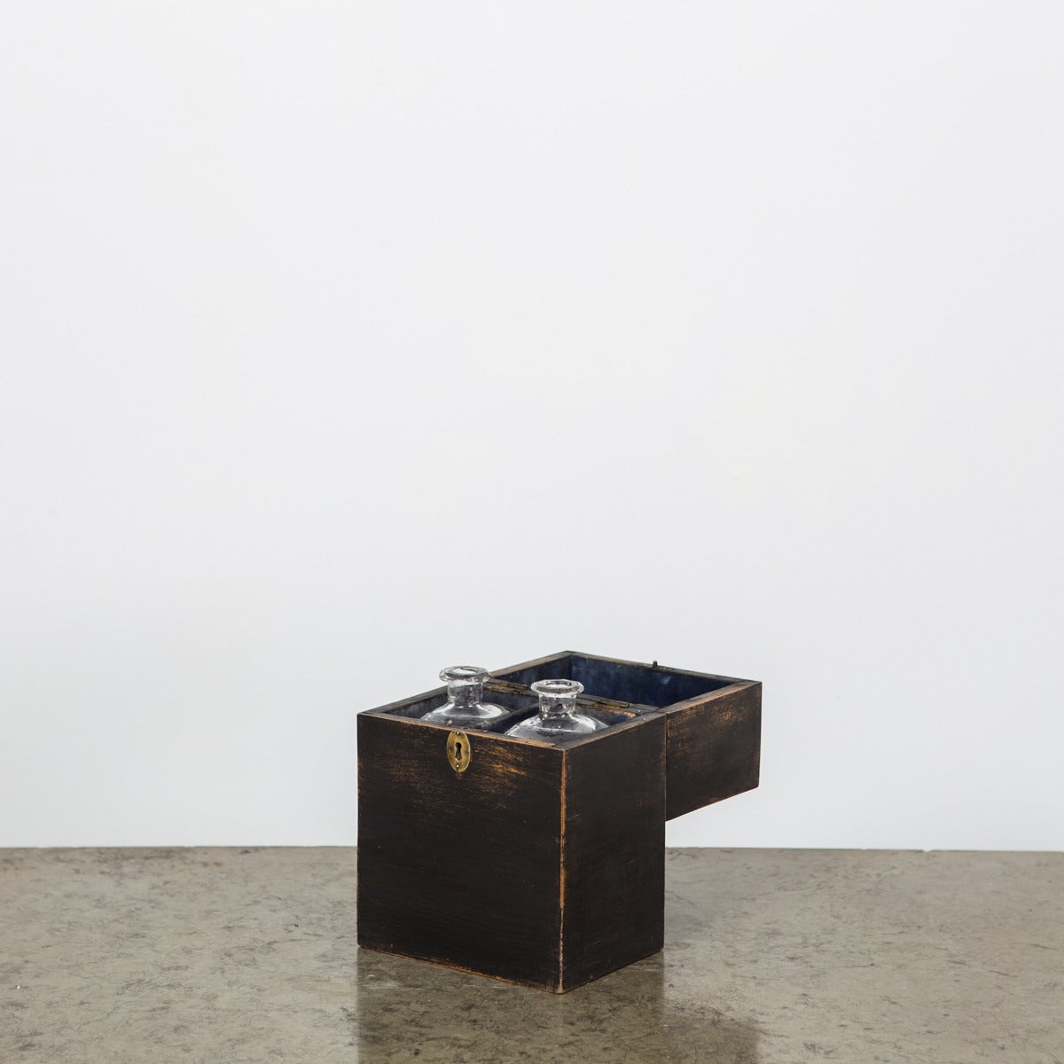 Swedish Baroque Drinking Compartment in Wood