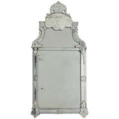 Antique Large Venetian Mirror 18th Century