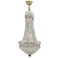 Antique Crystal Chandelier