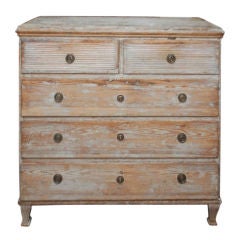 A Swedish Chest of Drawers