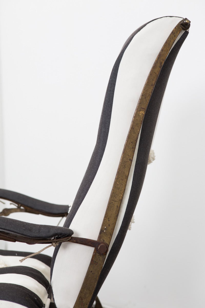 Metal Frame Chair 19th Century 2