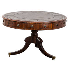 An English Drum Table