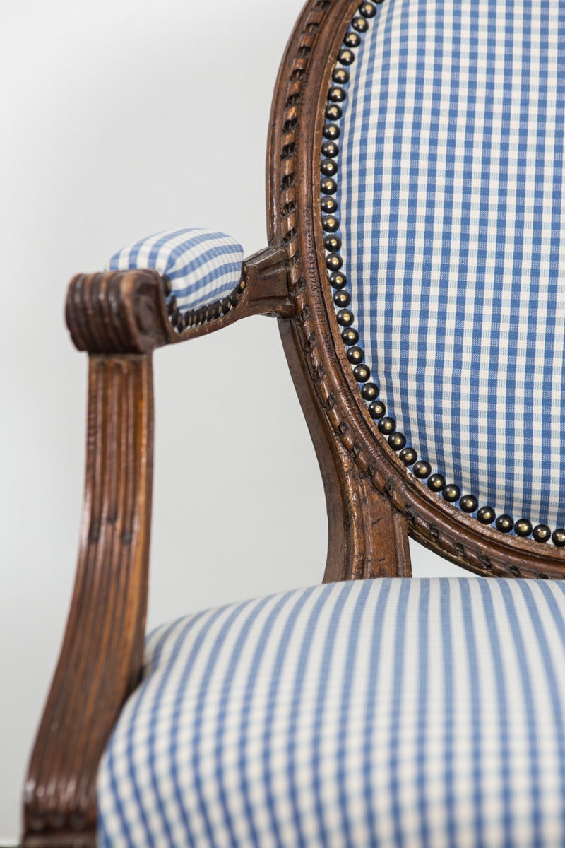 Armchair Louis XVI, France In Good Condition In New York, NY
