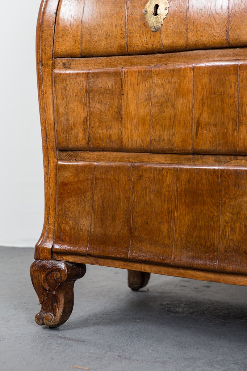 Swedish Baroque Period Secretary in Oak 4