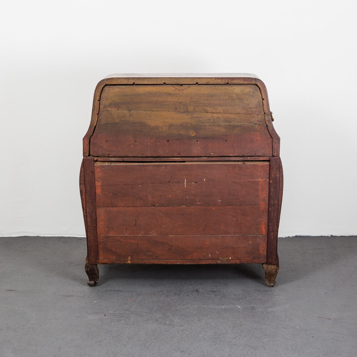 17th Century Swedish Baroque Period Secretary in Oak