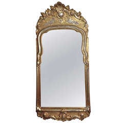 Swedish Rococo Mirror 