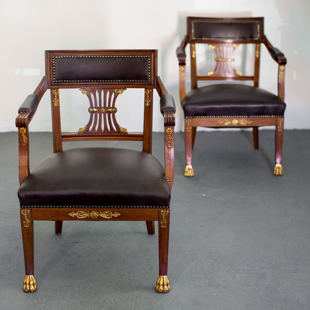 Empire Pair of Desk Chairs