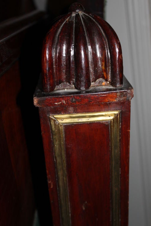 A Russian Mahogany Bed For Sale at 1stdibs