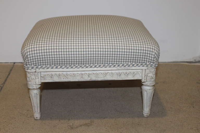 Gustavian Foot Stool