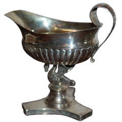 Cream Saucer in Silver, Sweden 2