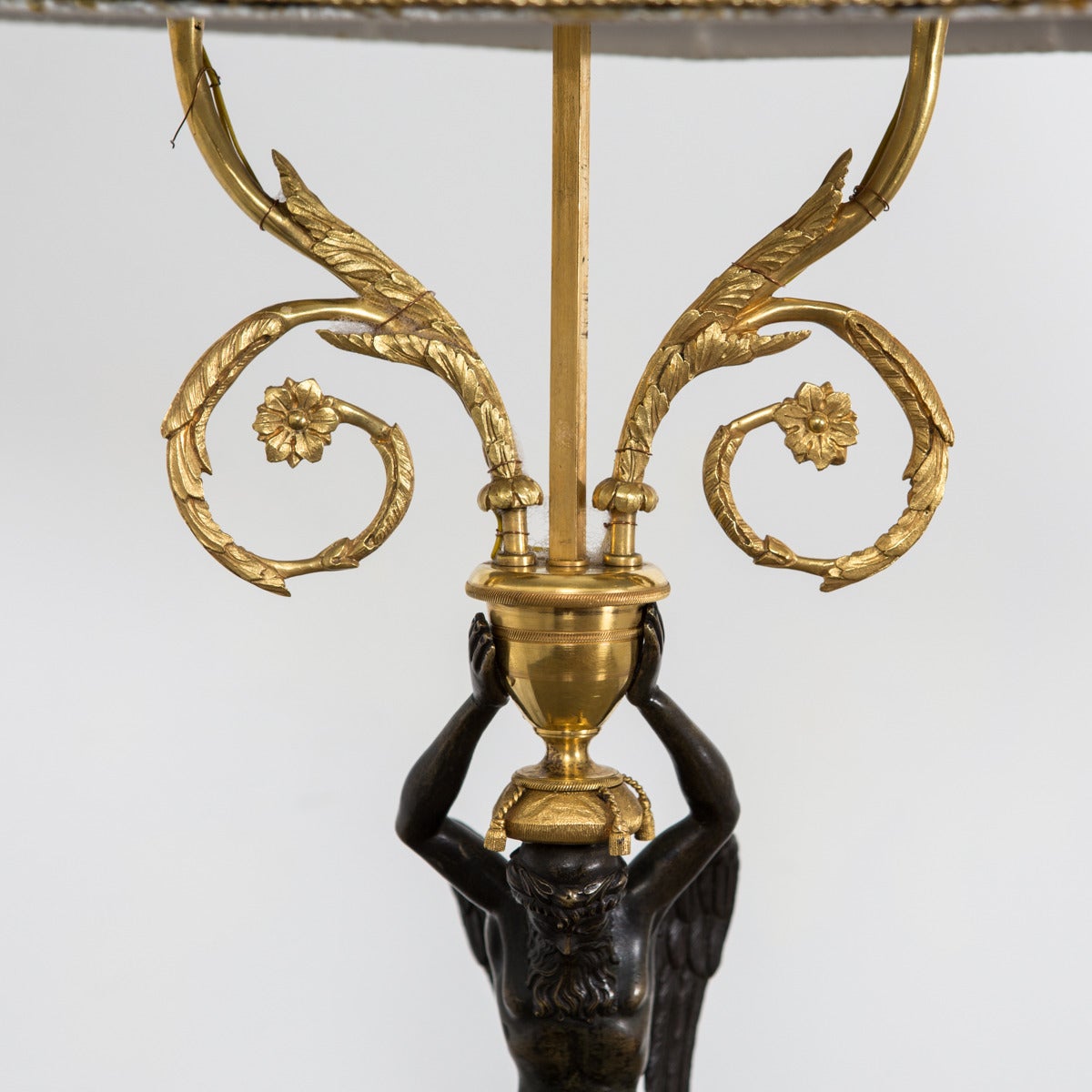 period table lamp light bronze