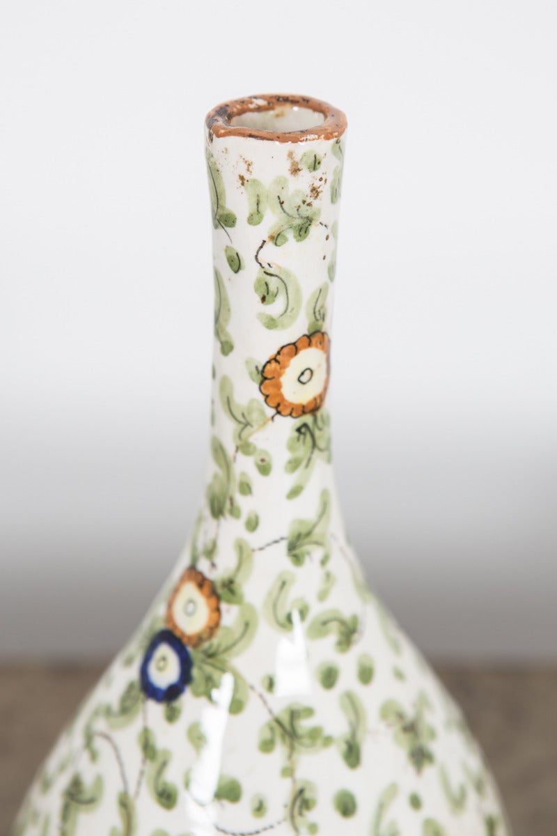 French Faience Vase 