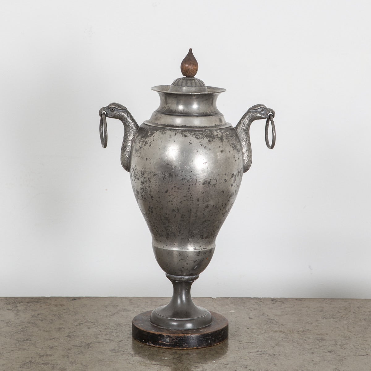 Pewter Empire Hot Water Container, Sweden