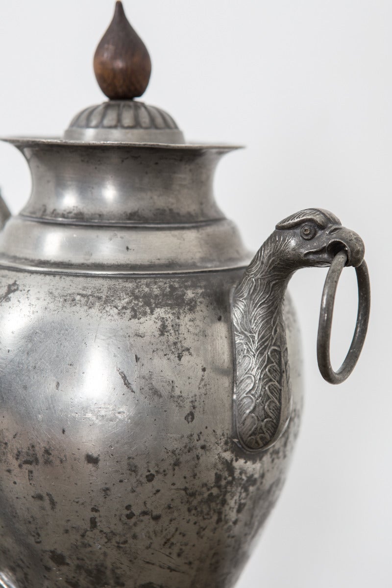 19th Century Empire Hot Water Container, Sweden