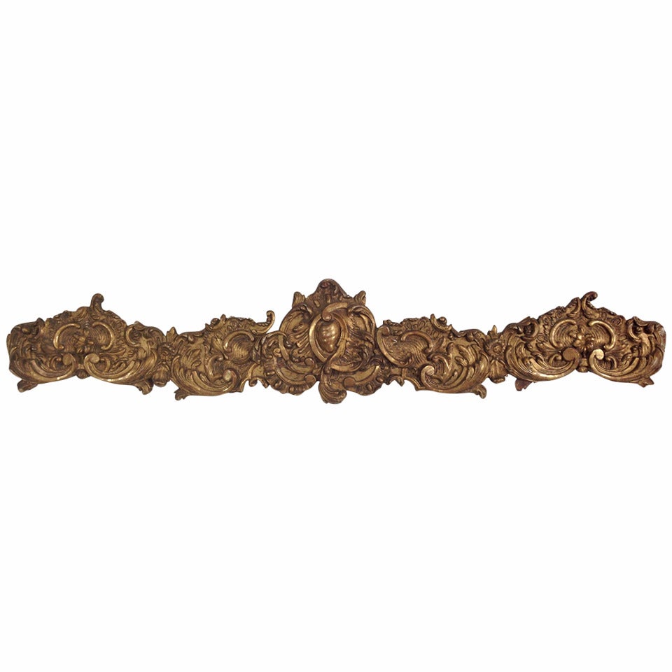 Rococo Crown Molding for Door Frame