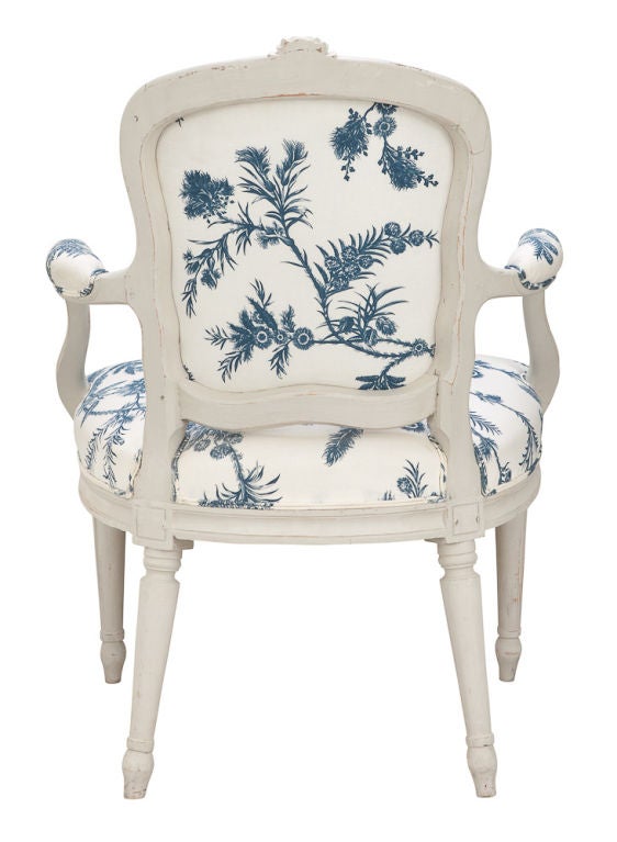 18th Century and Earlier A Swedish Transition Armchair Signed Carl Flodin