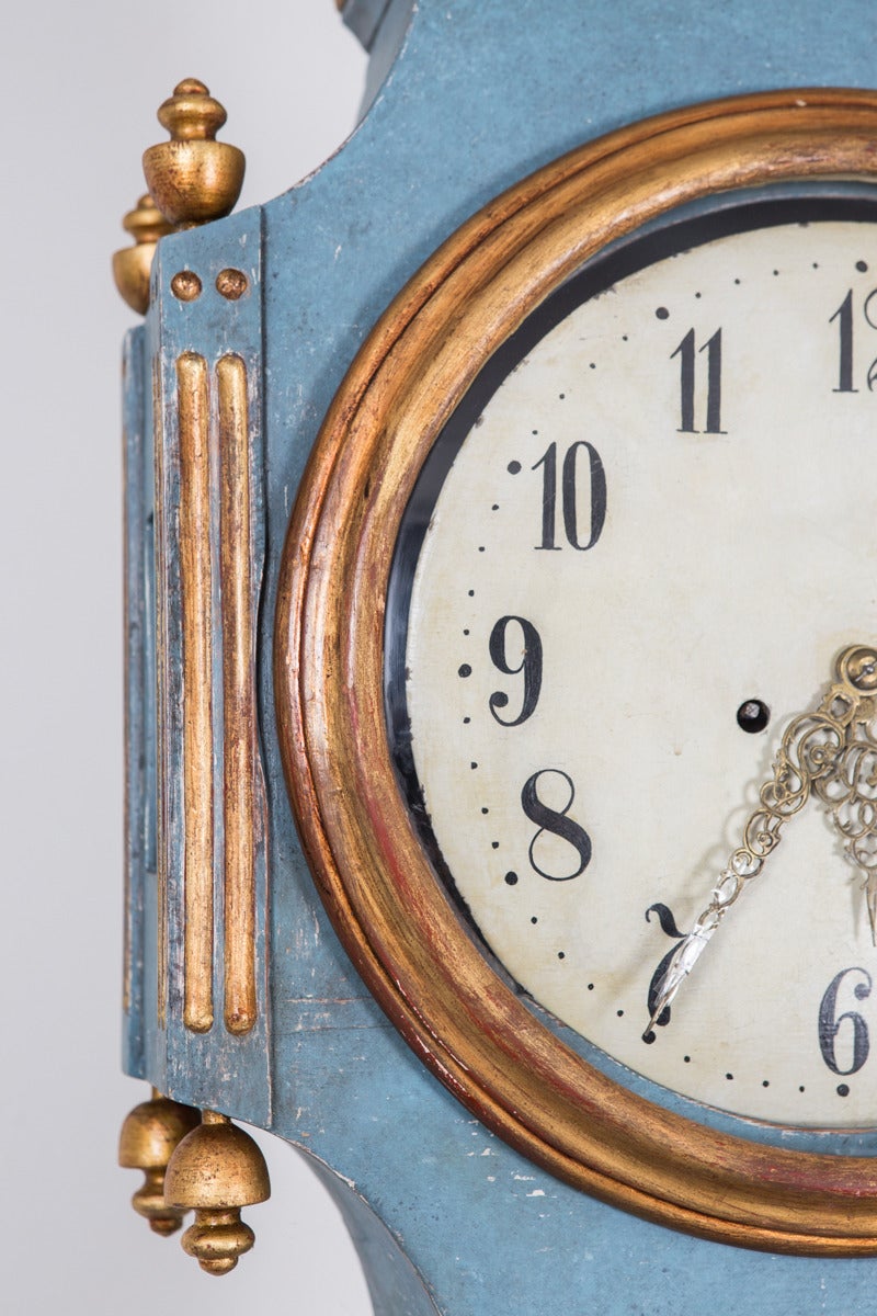 19th Century Gustavian Floor Clock