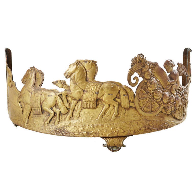 Fireplace Shield French 19th Century Neoclassical France