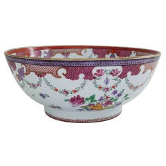 Antique A French Samson Porcelain Bowl