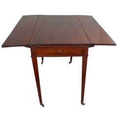Swedish Drop Leaf Table in Mahognay