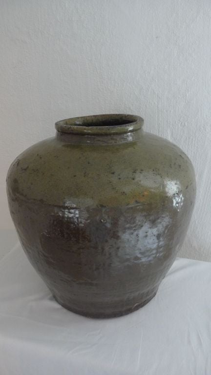 Large Olive Urn