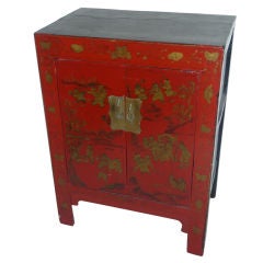 Antique Chinese "A La Chinoise" Nightstand