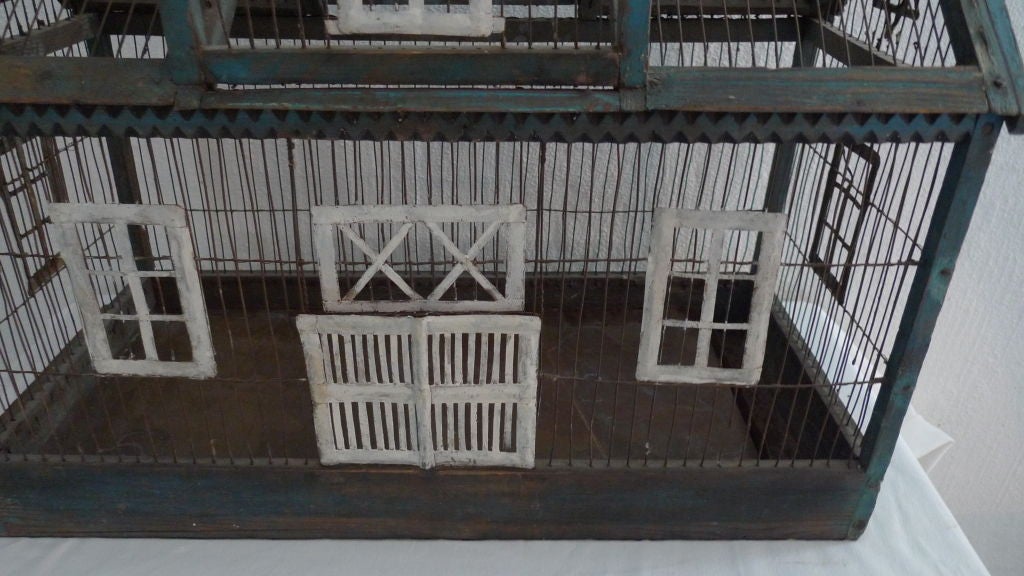 A 19th Century Bird Cage In Good Condition For Sale In New York, NY