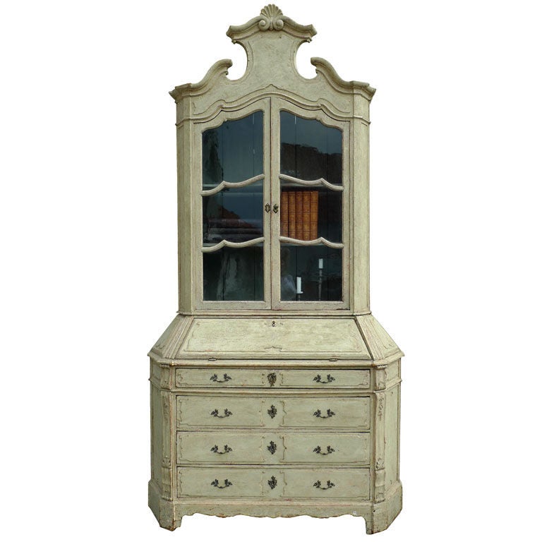 Venetian Secretary Bookcase