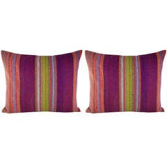 Pair of 19th Century Pillows 2