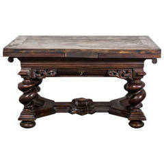 Large Baroque Serving / Library Table 6