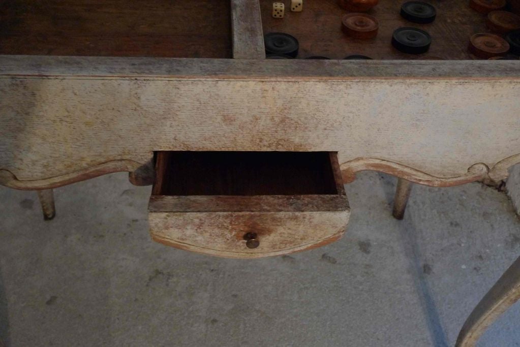 Swedish Rococo Game Table with Interior 1