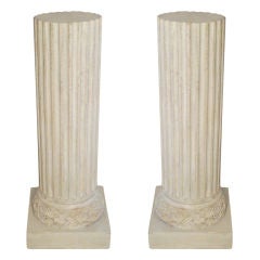 Pair of Gustavian Pedestals