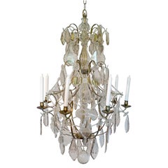 Swedish Rococo Style Chandelier