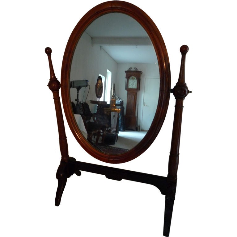 large empire mahogany floor mirror for sale at 1stdibs large empire mahogany floor mirror for sale at 1stdibs