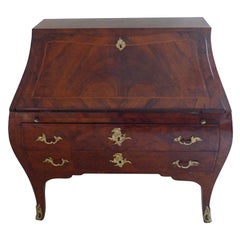 Rare Swedish Rococo Secretary